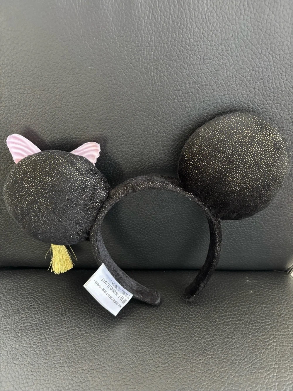 Disney 2020 Lunar New Years Mouse Ears Headband Pink Butterfly Torquise & Gold